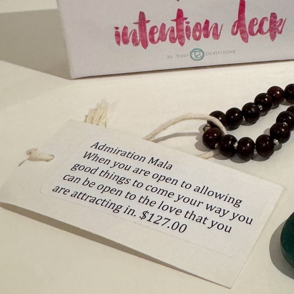 Tiny Devotions Mala and intention deck - Picture 4 of 5